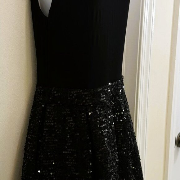 Alice & Olivia Chara Sequined Fit & Flare Minidress Sz 8 NEW w/tags - Picture 6 of 16